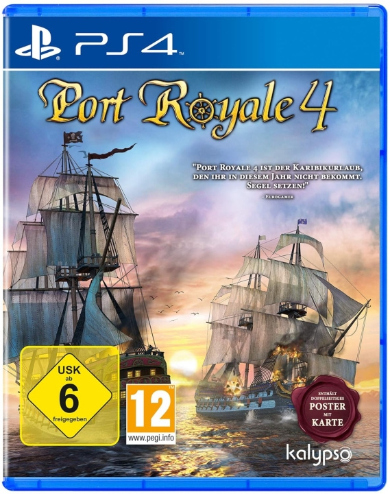 Kalypso Port Royale 4 (DE/Multi in Game) in the group HOME ELECTRONICS / Game consoles & Accessories / Sony PlayStation 4 / Games at TP E-commerce Nordic AB (D36484)