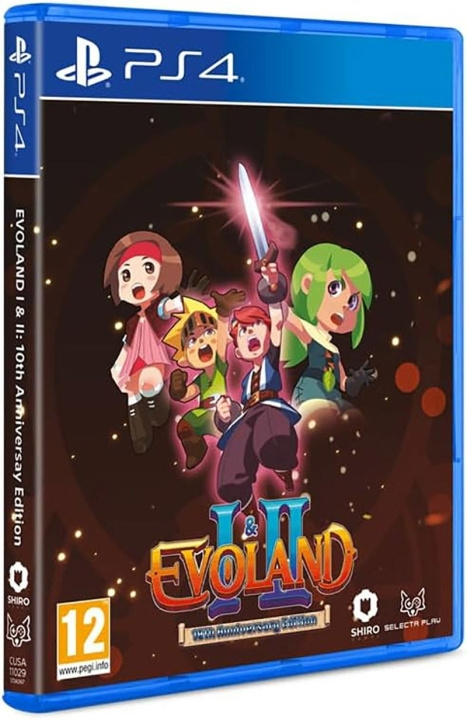 Selecta Play Evoland 1 and 2 - 10th Anniversary Edition in the group HOME ELECTRONICS / Game consoles & Accessories / Sony PlayStation 4 / Games at TP E-commerce Nordic AB (D36499)