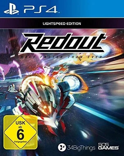505 Games Redout: Lightspeed Edition (DE/Multi in Game) in the group HOME ELECTRONICS / Game consoles & Accessories / Sony PlayStation 4 / Games at TP E-commerce Nordic AB (D36501)