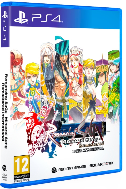 Square Enix Romancing SaGa -Minstrel Song- Remastered International in the group HOME ELECTRONICS / Game consoles & Accessories / Sony PlayStation 4 / Games at TP E-commerce Nordic AB (D36523)