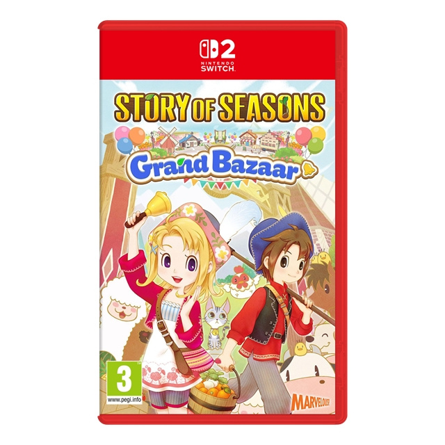Marvelous Story of Seasons: Grand Bazaar in the group HOME ELECTRONICS / Game consoles & Accessories / Nintendo Switch 2 / Games at TP E-commerce Nordic AB (D36539)