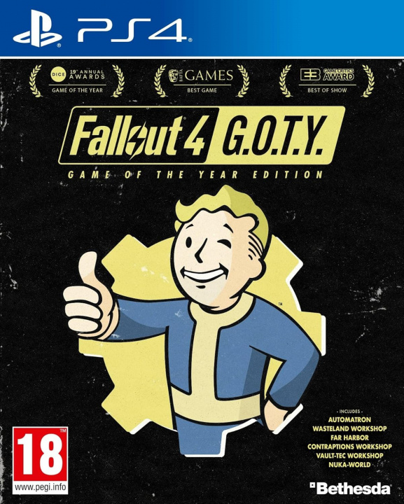Bethesda Fallout 4 (Game of the Year Edition) in the group HOME ELECTRONICS / Game consoles & Accessories / Sony PlayStation 4 / Games at TP E-commerce Nordic AB (D36540)