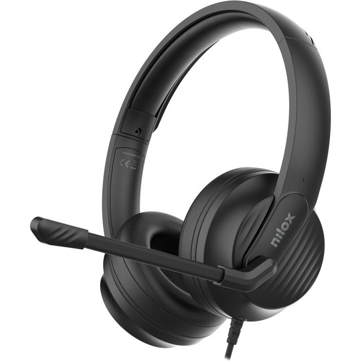 Nilox Headset Stereo ENC USB-C/USB-A in the group COMPUTERS & PERIPHERALS / Computer accessories / Headset at TP E-commerce Nordic AB (D36549)