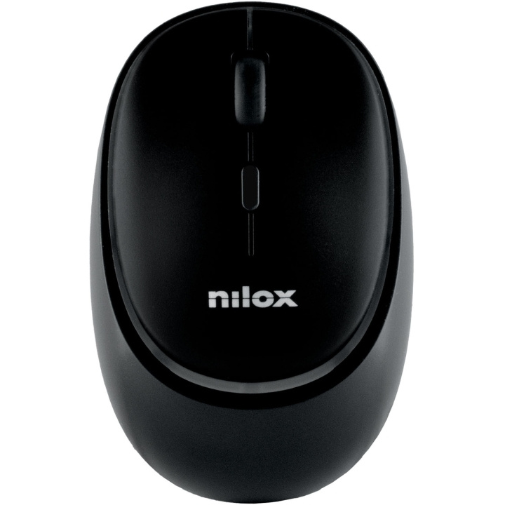 Nilox Trådlös mus Dual Mode (BT + 2,4 GHz) Silent Uppladdningsbar Svart in the group COMPUTERS & PERIPHERALS / Mice & Keyboards / Mice at TP E-commerce Nordic AB (D36553)