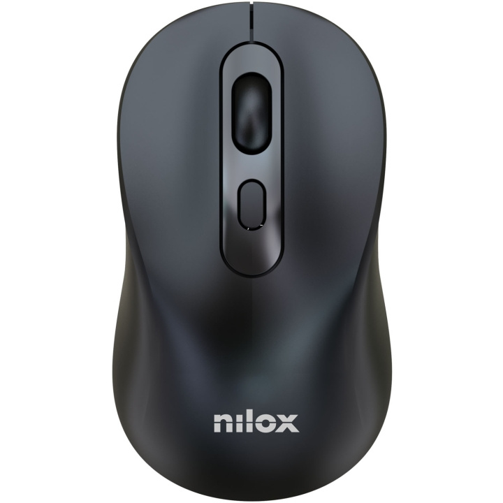 Nilox Trådlös mus Dual Mode (BT + 2,4 GHz) Uppladdningsbar Svart in the group COMPUTERS & PERIPHERALS / Mice & Keyboards / Mice at TP E-commerce Nordic AB (D36555)