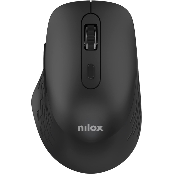Nilox Trådlös mus Dual Mode (BT + 2,4 GHz) Silent Svart in the group COMPUTERS & PERIPHERALS / Mice & Keyboards / Mice at TP E-commerce Nordic AB (D36557)