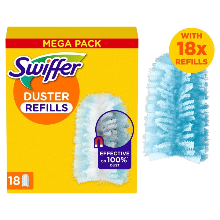 Swiffer Dammvippa refiller 18st in the group HOME, HOUSEHOLD & GARDEN / Cleaning products / Laundry at TP E-commerce Nordic AB (D36583)
