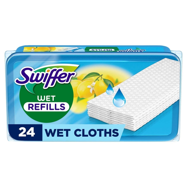 Swiffer Dammvippa refiller 48st 2x24 Fuktiga med citrusdoft in the group HOME, HOUSEHOLD & GARDEN / Cleaning products / Laundry at TP E-commerce Nordic AB (D36587)