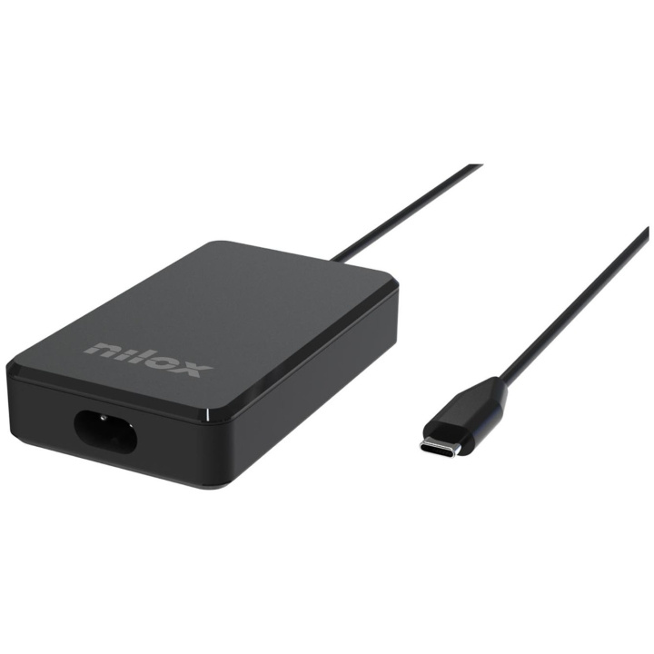 Nilox Laptopladdare USB-C 90W in the group COMPUTERS & PERIPHERALS / Laptops & accessories / Computer chargers at TP E-commerce Nordic AB (D36594)