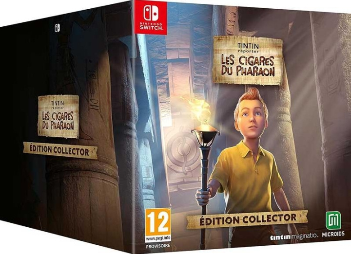 Tintin Reporter Cigars of the Pharaoh (Collector Edition) (Switch) in the group HOME ELECTRONICS / Game consoles & Accessories / Nintendo Switch / Games at TP E-commerce Nordic AB (D36603)