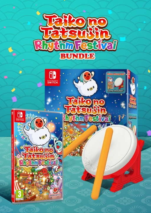 Taiko no Tatsujin: Rhythm Festival (Collector\'s Edition) (Switch) in the group HOME ELECTRONICS / Game consoles & Accessories / Nintendo Switch / Games at TP E-commerce Nordic AB (D36613)