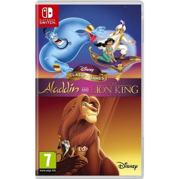 Disney Classic Games: Aladdin and the Lion King (Switch) in the group HOME ELECTRONICS / Game consoles & Accessories / Nintendo Switch / Games at TP E-commerce Nordic AB (D36614)