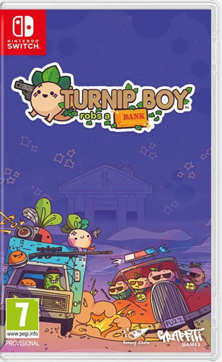 Turnip Boy Robs a Bank (Switch) in the group HOME ELECTRONICS / Game consoles & Accessories / Nintendo Switch / Games at TP E-commerce Nordic AB (D36619)