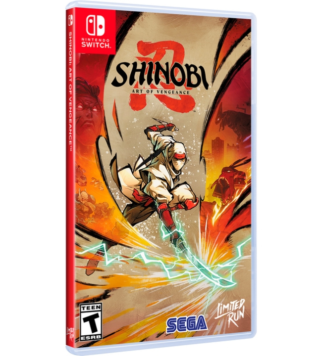 Shinobi Art of Vengeance (Limited Run) (Import) (Switch) in the group HOME ELECTRONICS / Game consoles & Accessories / Nintendo Switch / Games at TP E-commerce Nordic AB (D36658)