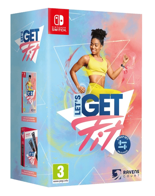 Let\'s Get Fit Includes Joy Con Straps (Switch) in the group HOME ELECTRONICS / Game consoles & Accessories / Nintendo Switch / Games at TP E-commerce Nordic AB (D36681)