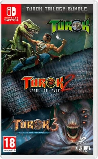Turok Trilogy Bundle (Switch) in the group HOME ELECTRONICS / Game consoles & Accessories / Nintendo Switch / Games at TP E-commerce Nordic AB (D36704)