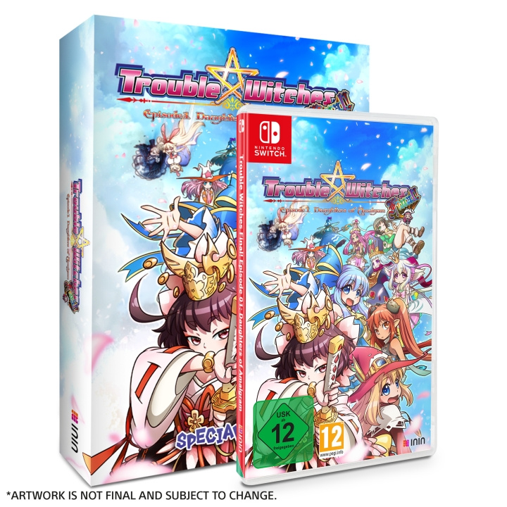 Trouble Witches Final: Episode 1 - Daughters of Amalgam (Special Edition) (Switch) in the group HOME ELECTRONICS / Game consoles & Accessories / Nintendo Switch / Games at TP E-commerce Nordic AB (D36715)