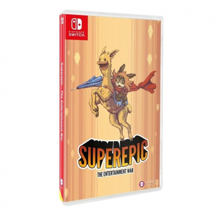 SuperEpic: The Entertainment War (Special Limited Edition) (Switch) in the group HOME ELECTRONICS / Game consoles & Accessories / Nintendo Switch / Games at TP E-commerce Nordic AB (D36717)