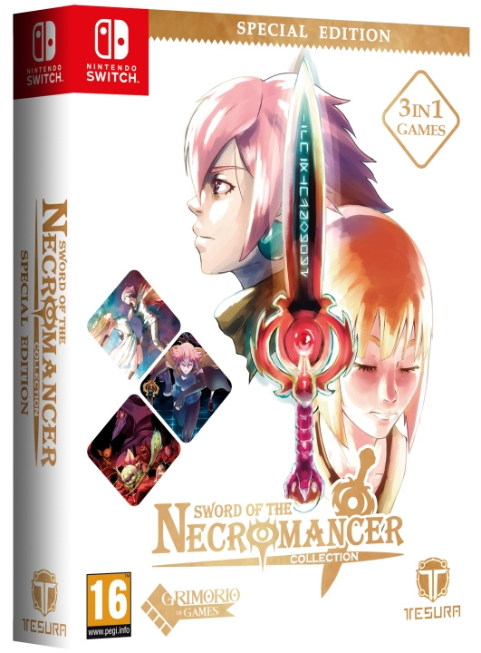 Sword of the Necromancer Collection (Special Edition) (Switch) in the group HOME ELECTRONICS / Game consoles & Accessories / Nintendo Switch / Games at TP E-commerce Nordic AB (D36800)