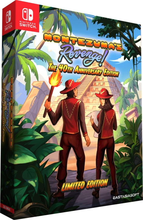 Montezuma\'s Revenge - The 40th Anniversary (Limited Edition) (Import) (Switch) in the group HOME ELECTRONICS / Game consoles & Accessories / Nintendo Switch / Games at TP E-commerce Nordic AB (D36844)