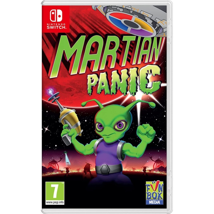 Martian Panic (Switch) in the group HOME ELECTRONICS / Game consoles & Accessories / Nintendo Switch / Games at TP E-commerce Nordic AB (D36889)