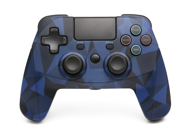 Snakebyte PS4 Gamepad 4 S Wireless (Camo Blue) in the group HOME ELECTRONICS / Game consoles & Accessories / Sony PlayStation 4 / Accessories at TP E-commerce Nordic AB (D36967)