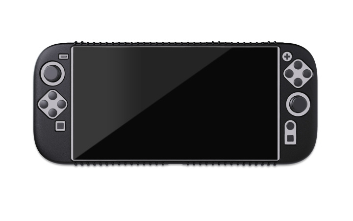 NACON Silicone Grip for Nintendo Switch II – Protective Sleeve in Black in the group HOME ELECTRONICS / Game consoles & Accessories / Nintendo Switch 2 / Accessories at TP E-commerce Nordic AB (D36973)