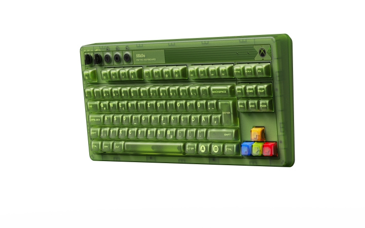 8Bitdo Mechanical Keyboard Xbox Edition ISO (QWERTZ) - Green in the group COMPUTERS & PERIPHERALS / GAMING / Keyboards at TP E-commerce Nordic AB (D37037)