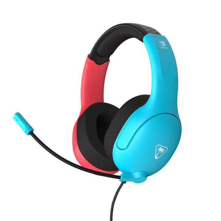 Turtle Beach Airlite Fit Headset Neon Blue & Red in the group HOME ELECTRONICS / Game consoles & Accessories / Nintendo Switch / Accessories at TP E-commerce Nordic AB (D37100)