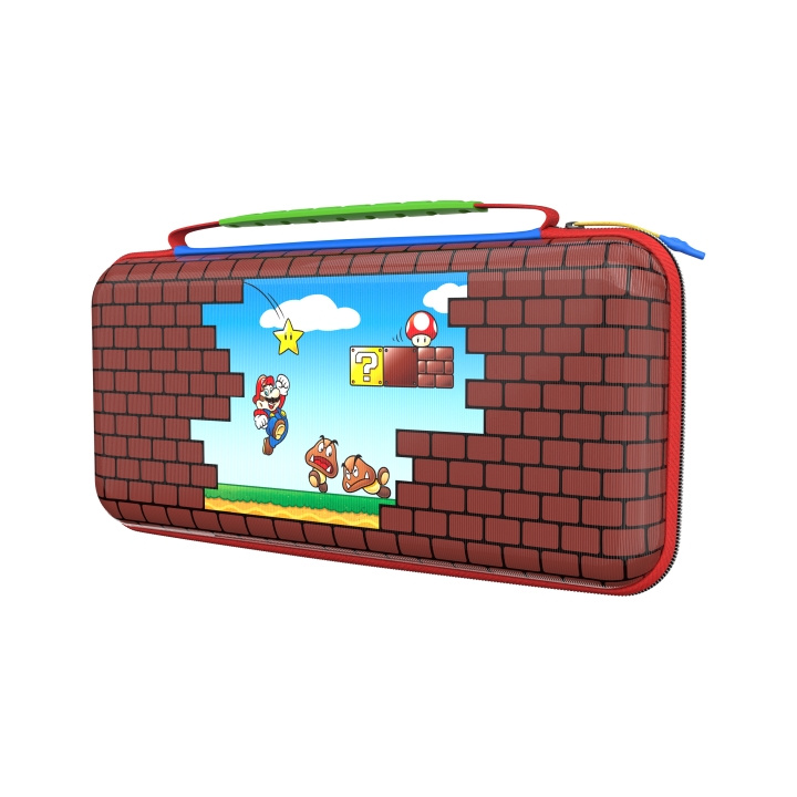 Turtle Beach PlayTrek Travel Case - Mario Bricks in the group HOME ELECTRONICS / Game consoles & Accessories / Nintendo Switch 2 / Accessories at TP E-commerce Nordic AB (D37105)