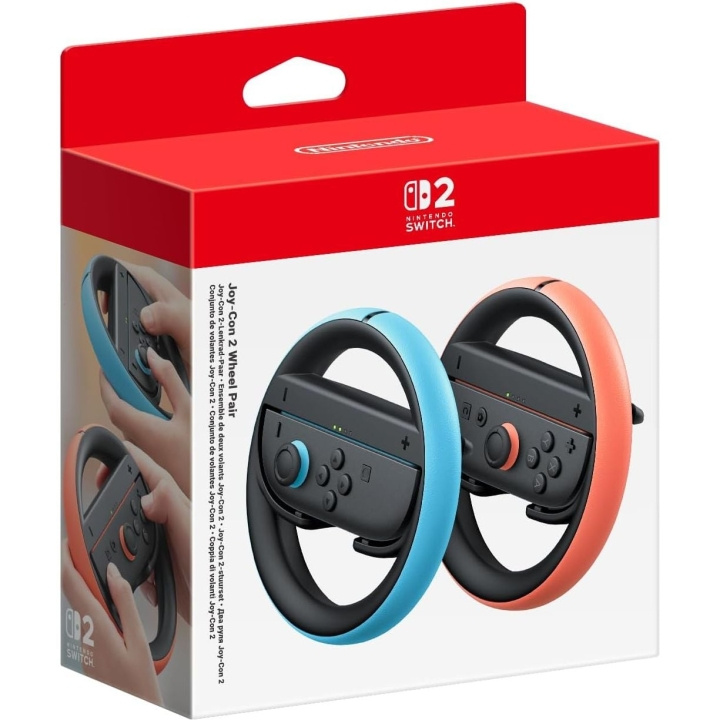 Nintendo Joy-Con 2 Wheel Pair in the group HOME ELECTRONICS / Game consoles & Accessories / Nintendo Switch 2 / Accessories at TP E-commerce Nordic AB (D37111)