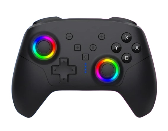 Deep Explorer – SW2 RGB WIRELESS PRO CONTROLLER in the group HOME ELECTRONICS / Game consoles & Accessories / Nintendo Switch 2 at TP E-commerce Nordic AB (D37123)
