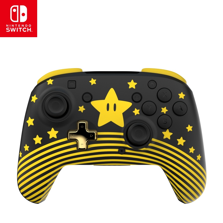 Turtle Beach Rematch Wireless Controller Super Mario Star in the group HOME ELECTRONICS / Game consoles & Accessories / Nintendo Switch 2 / Accessories at TP E-commerce Nordic AB (D37139)