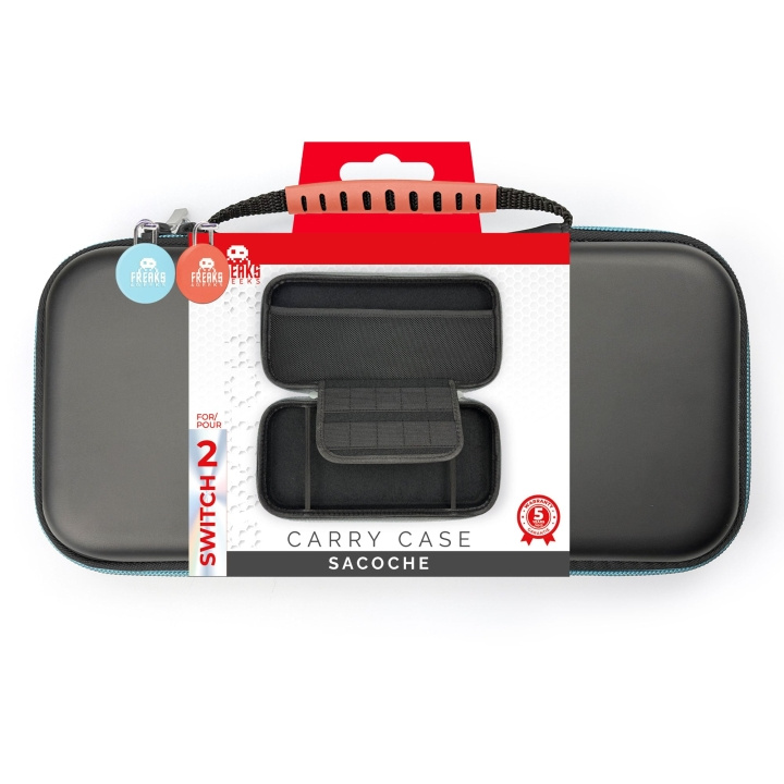 Freaks and Geeks Case for Switch 2 / Switch / Oled - Blue & Red in the group HOME ELECTRONICS / Game consoles & Accessories / Nintendo Switch at TP E-commerce Nordic AB (D37149)