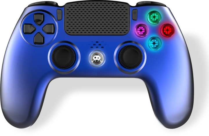 Freaks and Geeks Wireless Controller 3,5 mm jack slot - PS4 (Metal Blue) in the group HOME ELECTRONICS / Game consoles & Accessories / Sony PlayStation 4 at TP E-commerce Nordic AB (D37163)