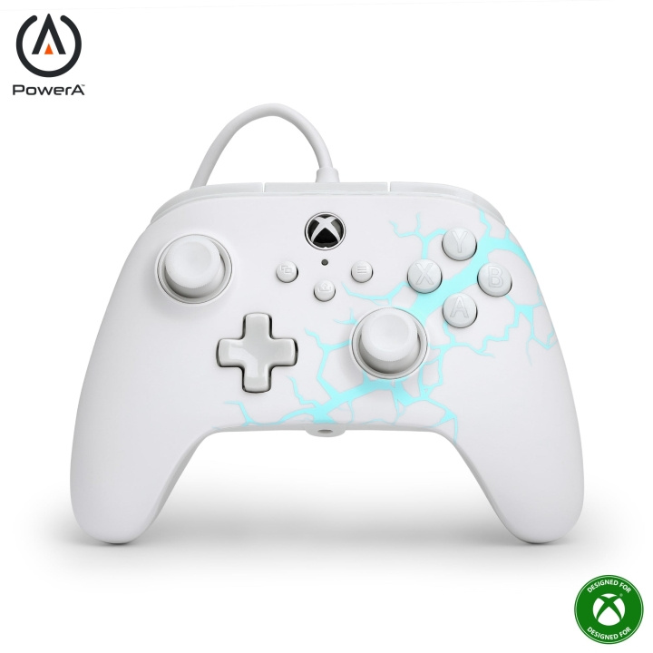 PowerA Advantage Wired Controller - Arctic Ice in the group HOME ELECTRONICS / Game consoles & Accessories / Xbox Series X / Accessories at TP E-commerce Nordic AB (D37170)
