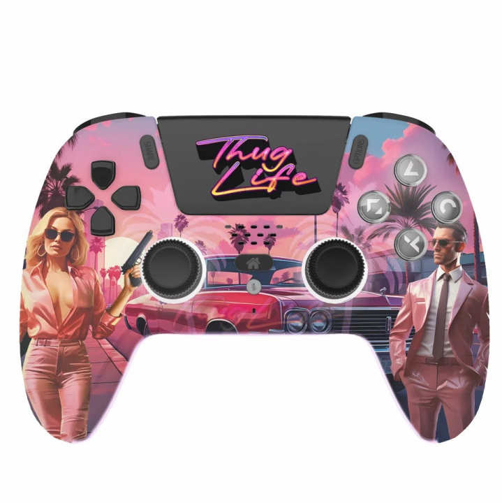 Freaks and Geeks Wireless PS5 Controller - Thug Life in the group HOME ELECTRONICS / Game consoles & Accessories / Sony PlayStation 5 at TP E-commerce Nordic AB (D37174)