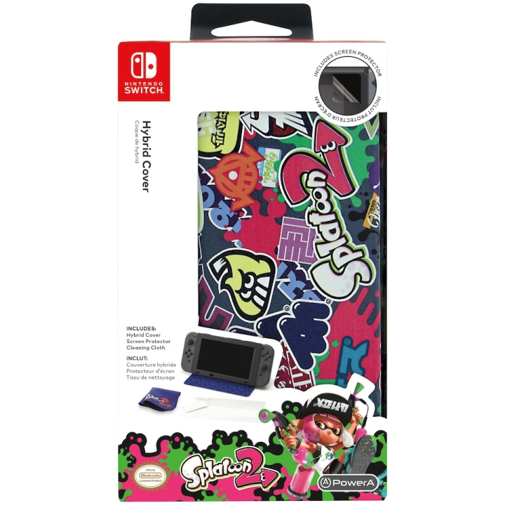PowerA Nintendo Switch Hybrid Cover Splatoon 2 in the group HOME ELECTRONICS / Game consoles & Accessories / Nintendo Switch / Accessories at TP E-commerce Nordic AB (D37180)