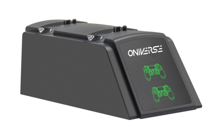 Oniverse - Quick Charging Station (Black) - PS4 in the group HOME ELECTRONICS / Game consoles & Accessories / Sony PlayStation 5 / Accessories at TP E-commerce Nordic AB (D37181)