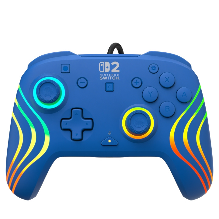 Turtle Beach Wired Controller - Afterglow Wave (Blue) in the group HOME ELECTRONICS / Game consoles & Accessories / Nintendo Switch 2 / Accessories at TP E-commerce Nordic AB (D37183)