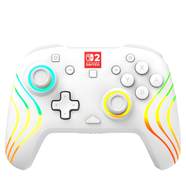 Turtle Beach - Wireless Controller - Afterglow Wave (White) in the group HOME ELECTRONICS / Game consoles & Accessories / Nintendo Switch 2 / Accessories at TP E-commerce Nordic AB (D37184)