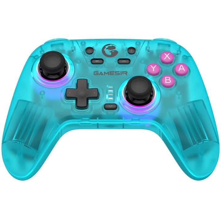 GameSir Nova HD Multiplatform Gamepad (Hall-Effect Sticks) - Neon Teal in the group HOME ELECTRONICS / Game consoles & Accessories / Nintendo Switch at TP E-commerce Nordic AB (D37191)