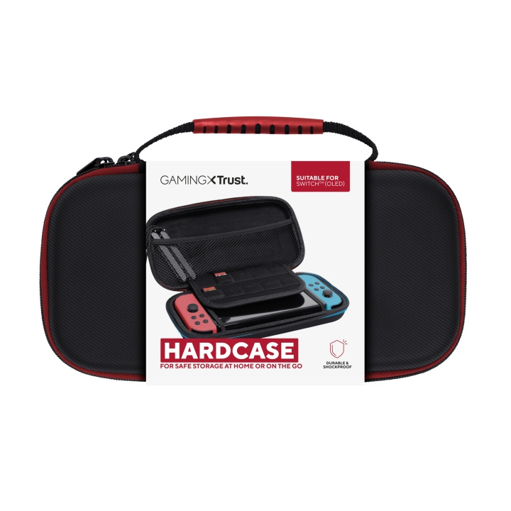 Trust GXT1248 Hardcase for NSW - Black in the group HOME ELECTRONICS / Game consoles & Accessories / Nintendo Switch / Accessories at TP E-commerce Nordic AB (D37213)