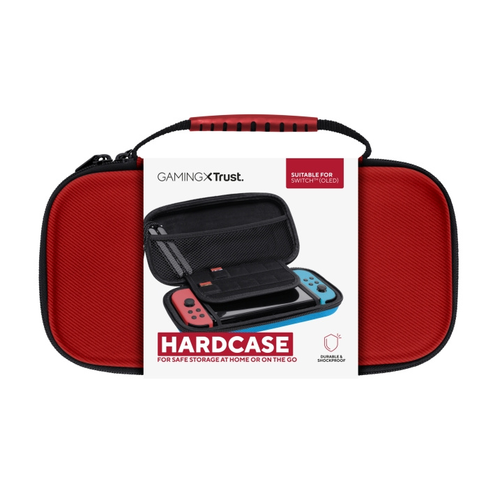 Trust GXT1248S Hardcase for NSW - Red & Blue in the group HOME ELECTRONICS / Game consoles & Accessories / Nintendo Switch / Accessories at TP E-commerce Nordic AB (D37214)
