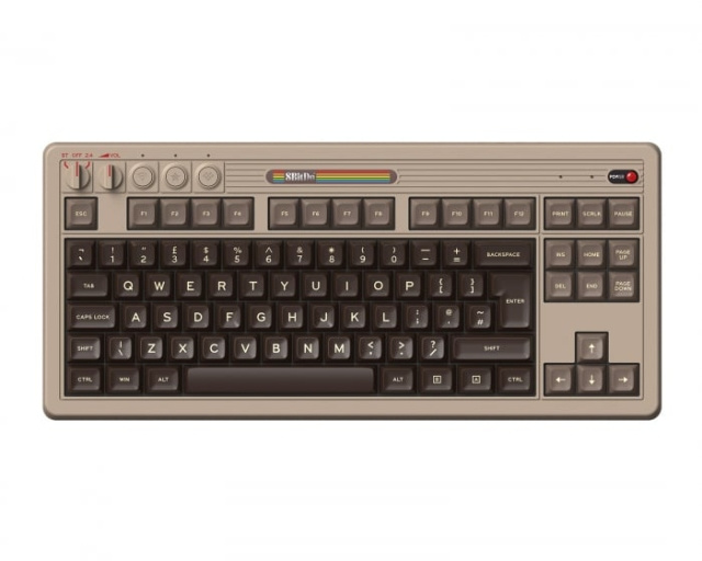 8BitDo - Retro 108 Mechanical Keyboard - C64 Edition in the group COMPUTERS & PERIPHERALS / Mice & Keyboards / Keyboards at TP E-commerce Nordic AB (D37221)