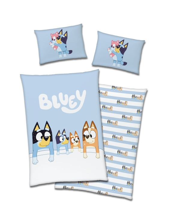 Bluey Bed Linen - Adult Size 140 x 200 cm - Bluey in the group TOYS, KIDS & BABY PRODUCTS / Children\'s textiles / Bedding at TP E-commerce Nordic AB (D37304)