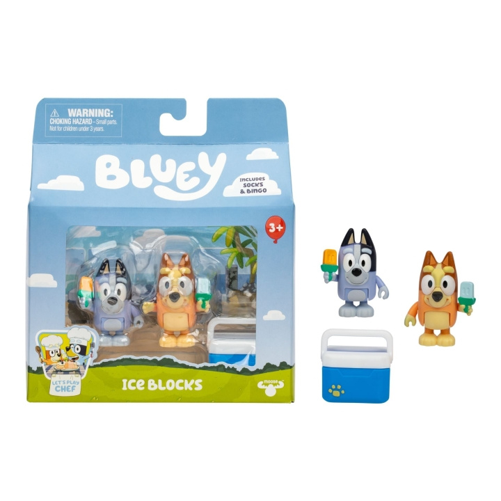 Bluey 2 - pack figures, 2 variants (90406) in the group TOYS, KIDS & BABY PRODUCTS / Toys / Figures, Miniatures & accessories at TP E-commerce Nordic AB (D37307)