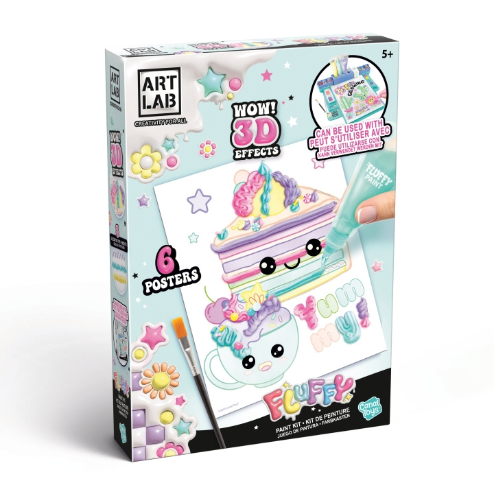 Art Lab Fluffy Paint Kit (123019) in the group TOYS, KIDS & BABY PRODUCTS / Toys / Crafts at TP E-commerce Nordic AB (D37325)