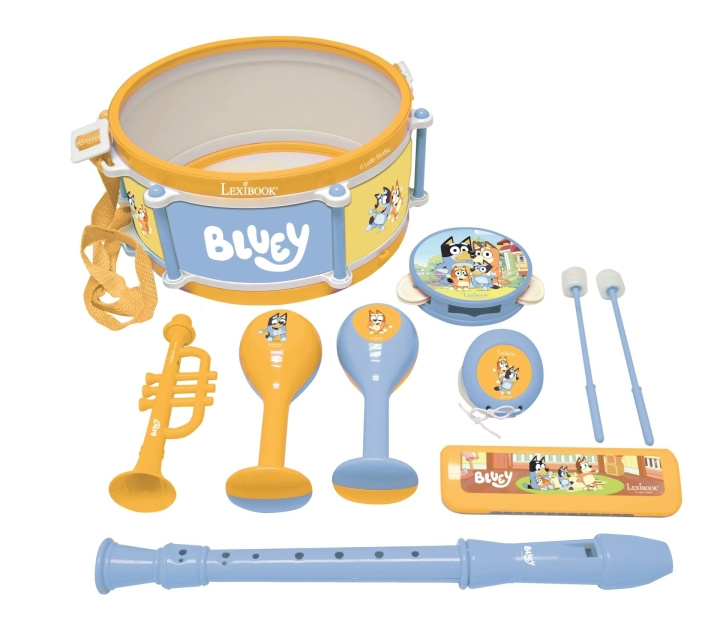 Bluey musical set with 7 instruments (89029) in the group TOYS, KIDS & BABY PRODUCTS / Music, Song & Images / Music instrument at TP E-commerce Nordic AB (D37333)