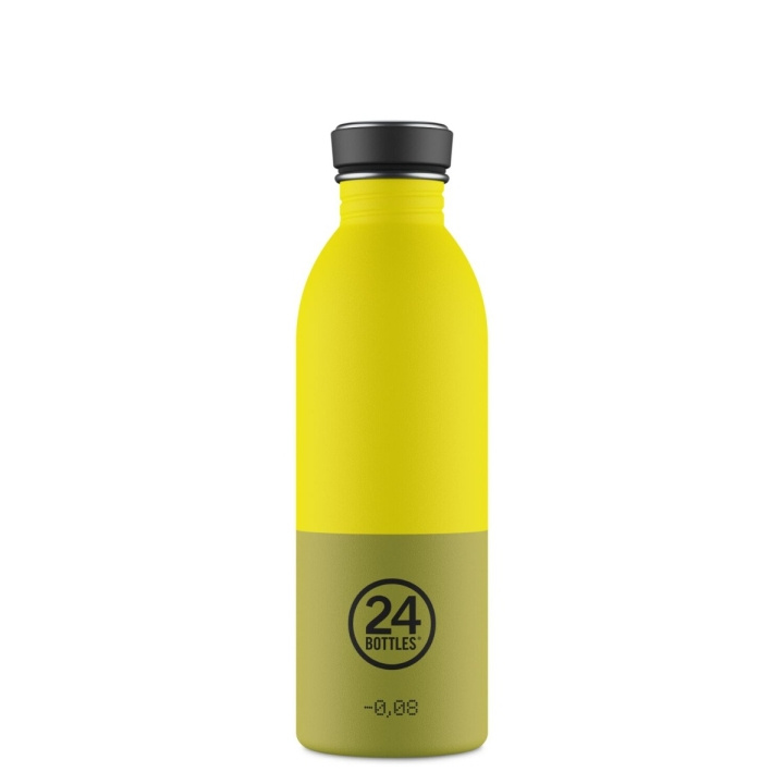 24Bottles Urban Bottle - Grøn, Gul - 500 ml in the group Sport, leisure & Hobby / Outdoor recreation / Thermoses & Water Bottles at TP E-commerce Nordic AB (D37356)
